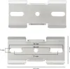 Repset Dachbox U-Bügel 80 mm Dachträger Metallauflage für Produktbild-Vorschau 3