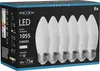 Mexen Nova 6x LED-Glühbirne E27, C37, 10W, Neutral - 4000K, Produktbild-Vorschau 1