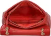 Elegante Rote Damentasche: Schultergurt, Kontrastdetails, Produktbild-Vorschau 9