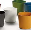 Übertopf Fyre Kunststoff Ø 40 cm H 39 cm mango inkl. Rollen Produktbild-Vorschau 9