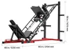SucceBuy Beintrainer und Beinpresse mit Hack-Squat-Funktion Produktbild-Vorschau 8