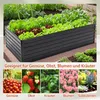 Metall Hochbeet Blumfeldt Gartenbeet aus verzinktem Stahl Produktbild-Vorschau 3