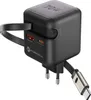 Forcell, 70W GaN III Ladegerät USB-C mit einziehbarem Kabel Produktbild-Vorschau 1