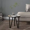 vidaXL Beistelltisch Sonoma-Eiche Ø35 cm MDF Produktbild-Vorschau 2