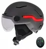 Casque LED avec clignotants et feu stop + télécommande pour Voir les images du produit 4