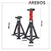 Arebos AR-HE-HRW+UB, Rot, 415 mm, 85 mm, 39,2 kg Produktbild-Vorschau 12