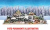 Weihnachtsdorf Landschaft Bergdorf 120x40 cm Produktbild-Vorschau 2
