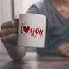 I love you Kaffeebecher mit Herz Motiv Liebe Glück Produktbild-Vorschau 2