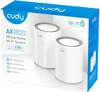 The image shows the packaging of a CUDY AX1800 Whole Home Wi-Fi System. Produktbild-Vorschau