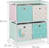 relaxdays 10028891_342 relaxdays Lama Kinderregal Voir les images du produit 4