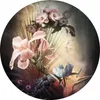 Sanders & Sanders selbstklebende runde Tapete Blumen Rosa, Produktbild-Vorschau 1