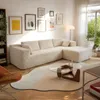 Ecksofa mit breiter Liegefläche, Kompressionsschaum-Sofa Produktbild-Vorschau 1