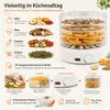 Dörrautomat 600W Dörrgerät mit 5 Etagen 35-70°C Produktbild-Vorschau 7