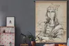 MuchoWow® Wandteppich Wandbehang Illustration der Mona Lisa Produktbild-Vorschau 6