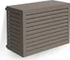 Klimaanlagen- & Wärmepumpen-Abdeckung ANETO Aluminium Taupe Produktbild-Vorschau 2