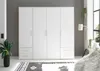 Kleiderschrank Valencia - 206x60x195cm - 4 Türen und 4 Produktbild-Vorschau 5