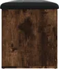 vidaXL Lavica s úložným priestorom údený dub 82x42x45 cm Náhľad obrázku produktu 10