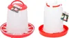 SET Wasserspender + Futterautomat Futter Hühner 3 Liter L Produktbild-Vorschau 1