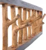 WANDGARDEROBE TREIBHOLZ UNIKAT | 80x22cm (BxH), Garderobe, Produktbild-Vorschau 5