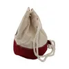 Rucksack Seesack Baumwolle mit Ankermotiv Größe: rot / H: Produktbild-Vorschau 8
