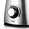 A close-up of a blender's control dial and logo. Produktbild-Vorschau