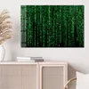 DEQORI Glasbild Echtglas 90x60 cm 'Verschlüsselter Code' Produktbild-Vorschau 4