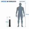 MasterLED Lampe d'extérieur E27 IP44 Borne lumineuse 65 cm Voir les images du produit 4