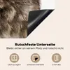 KitchenYeah© Herdabdeckplatte Eule - Eule - Porträt - Braun Produktbild-Vorschau 5