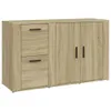 Maison Exclusive - Credenza Sonoma in rovere 100x33x59,5 cm Anteprima dell’immagine prodotto 2