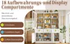 Sweiko Hochschränke fürs Wohnzimmer(140×38.5×175cm), Produktbild-Vorschau 9
