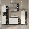Mobiletto per lavabo Vicco Karen Antracite/bianco 100 x 65 Anteprima dell’immagine prodotto 7