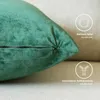 Lionmood Premium Samt Kissenbezug Grün 50x50cm -1er- Velvet Produktbild-Vorschau 4