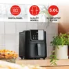 Bourgini Slimfit Airfryer XXL - Heißluftfritteuse - 5 Liter Produktbild-Vorschau 2