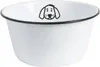 IB Laursen Fressnapf HUND Emaille Weiß 22 cm Schüssel Produktbild-Vorschau 1