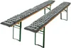 REDBEST Bierbank-Auflage Seattle" 2er-Pack grau 25x220 cm" Produktbild-Vorschau 1