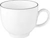 Seltmann Weiden Kaffeeservice 18-teilig rund Lido Black Produktbild-Vorschau 5