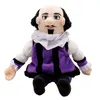 Dekofigur Little Thinker Plüsch Puppe William Shakespeare Produktbild-Vorschau 1