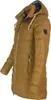 A studio shot of a brown winter coat. Produktbild-Vorschau