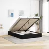 vidaXL Osmanská posteľ bez matraca čierna 140x190 cm zamat Náhľad obrázku produktu 2