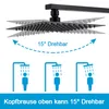 Système de douche Heilmetz avec thermostat, noir mat, Voir les images du produit 19