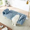 okwish Zweisitzer,Schlafsofa mit 2 beigelegte Produktbild-Vorschau 2