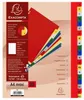 Exacompta, lot de 20 intercalaires colorés en PP, format Voir les images du produit 1