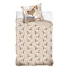 Bettwäsche Mako-Satin Fuchs & Hase, Herbst Motiv 135x200 + Produktbild-Vorschau 3