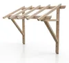 2050 mm Haustürvordach Holz Vordach Pultvordach Haustür Produktbild-Vorschau 9