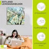 ARTland Leinwandbild Pusteblume Blaue Diamanten Größe: Produktbild-Vorschau 3