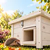 Relaxdays Igelhuis met bodem, doolhofingang, weerbestendig Productafbeelding-voorbeeld 9