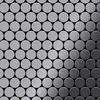 Mosaik Fliese massiv Metall Edelstahl marine hochglanz grau Produktbild-Vorschau 1