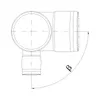 POLOPLAST Eckdoppelabzweig, DN110/50/110, POLO-KAL XS, Produktbild-Vorschau 8