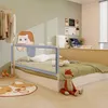 200cm Baby Bettgitter Einziehbare Babybettgitter Kinder Produktbild-Vorschau 2