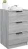 vidaXL Table de nuit Gris Sonoma 40x36x65 cm Voir les images du produit 7